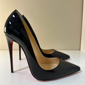 Christian Louboutin So Kate 120 Black Patent